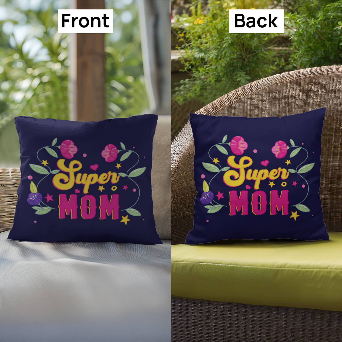 Super Mom — Indoor/Outdoor Pillow