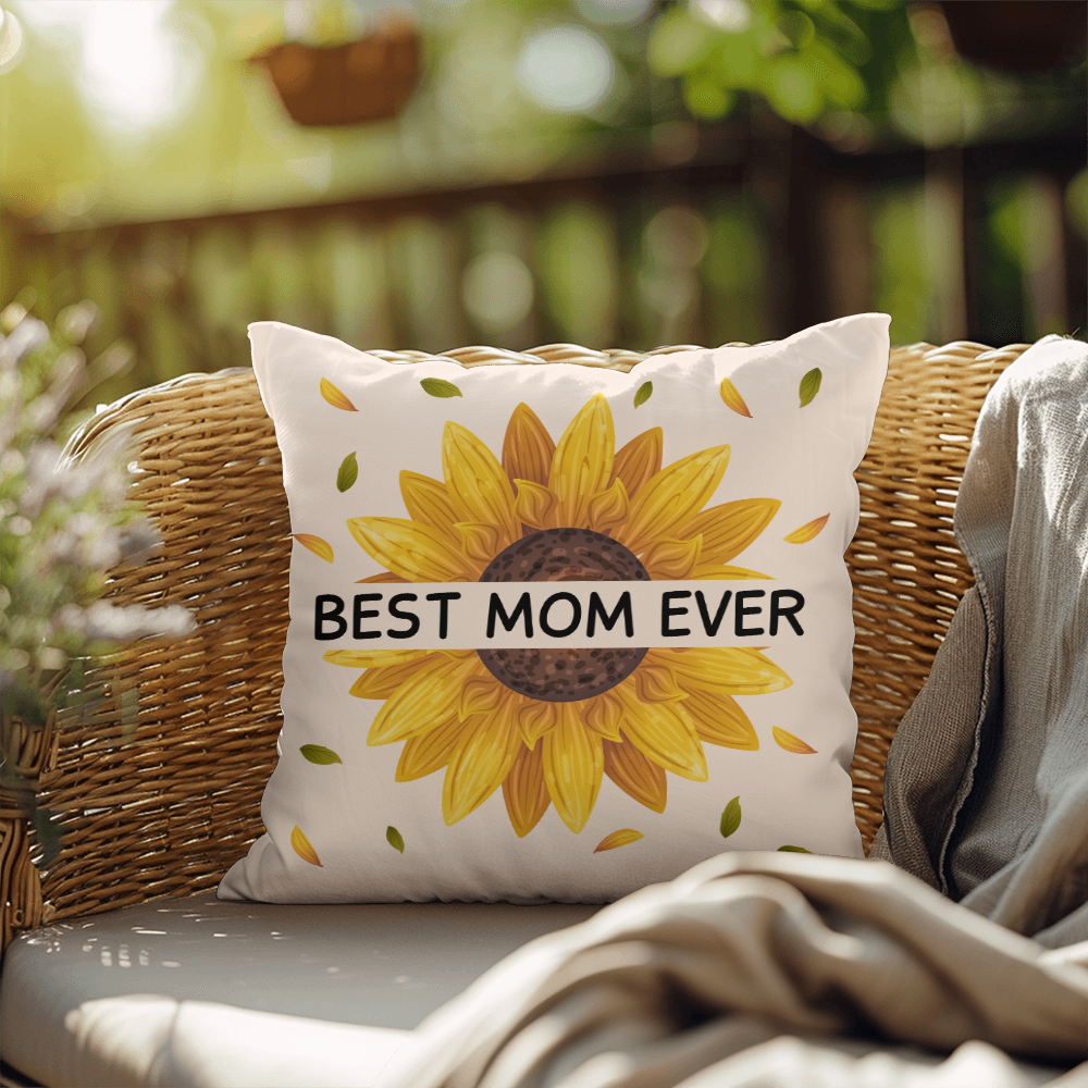 Best Mom Ever — Indoor/Outdoor Pillow