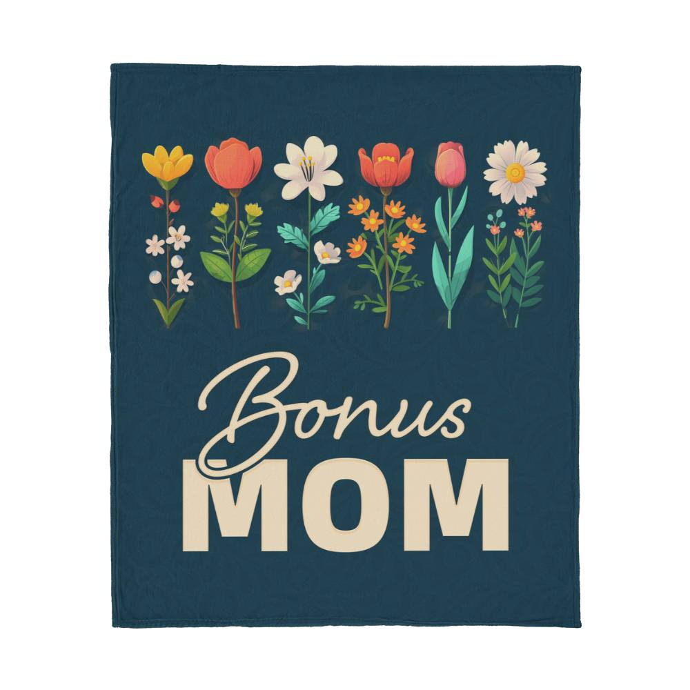 Bonus Mom — Jersey Fleece Blanket