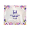 Faith Makes Things Possible — Mink Touch Fleece Blanket