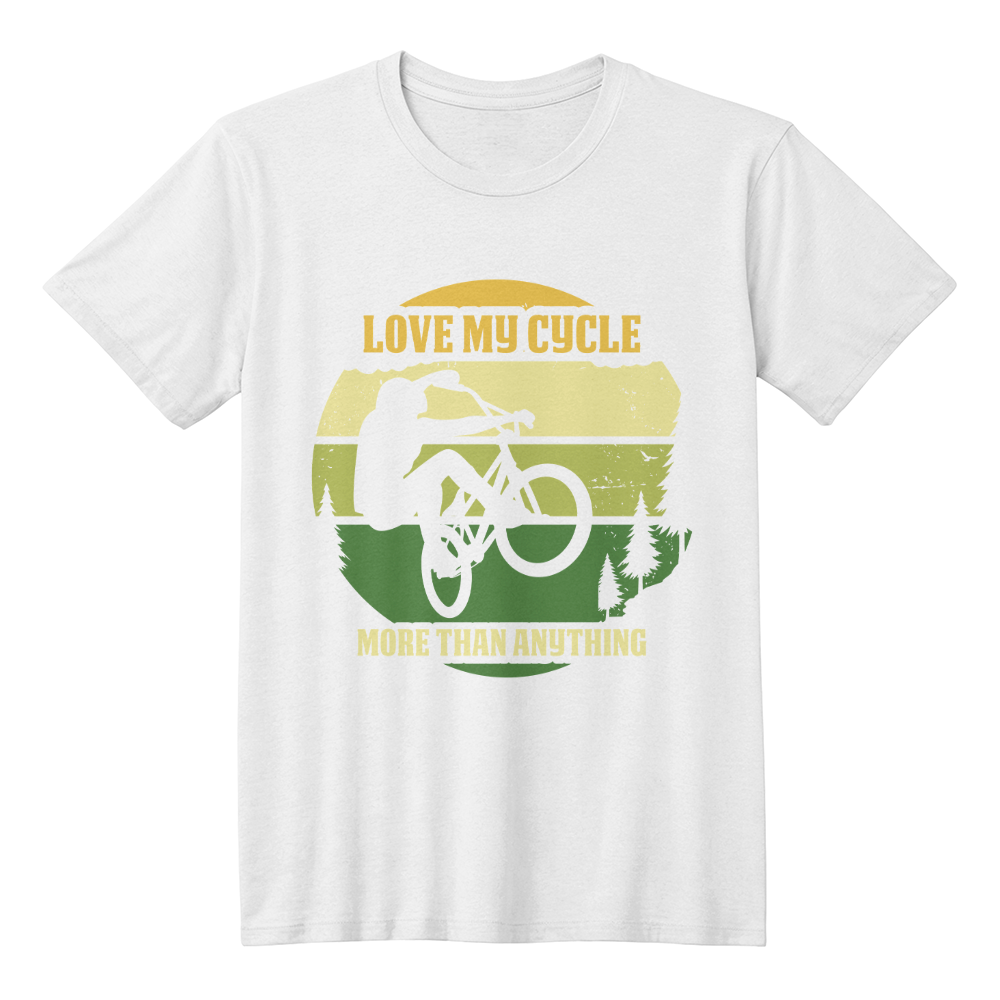 Love My Cycle More Than Anything T-Shirt, Cycling Gift