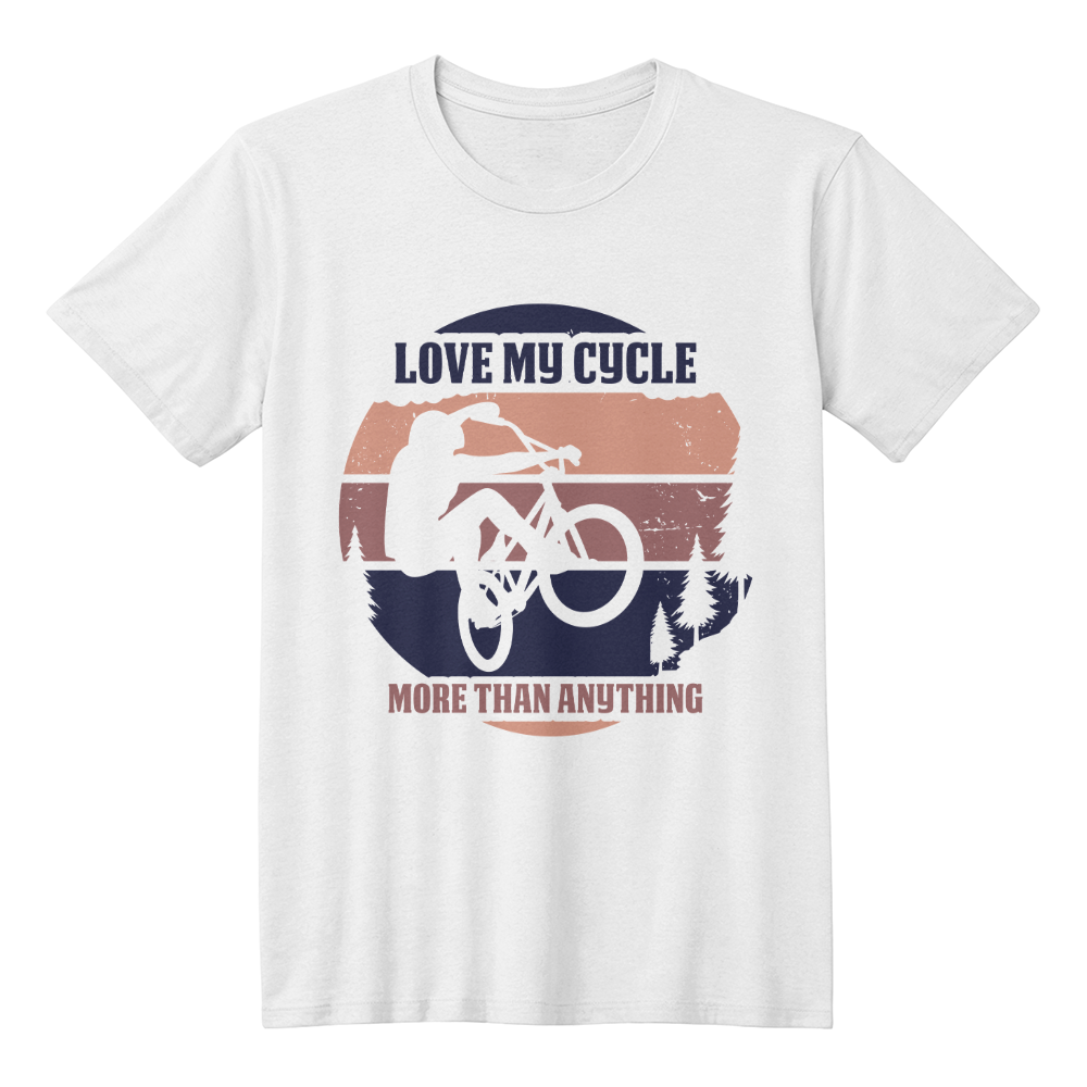Love My Cycle More Than Anything T-Shirt, Cycling Gift