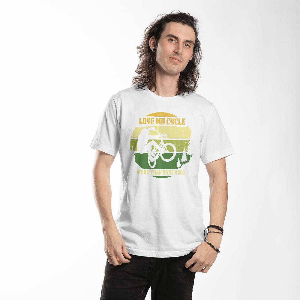 Love My Cycle More Than Anything T-Shirt, Cycling Gift