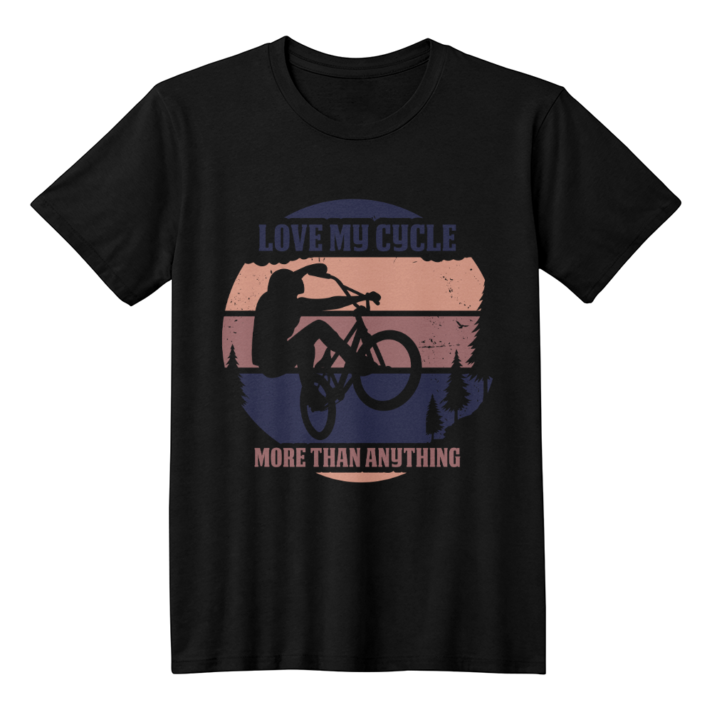 Love My Cycle More Than Anything T-Shirt, Cycling Gift