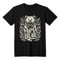 Mama Bear T-Shirt, Floral Bear Mom Gift
