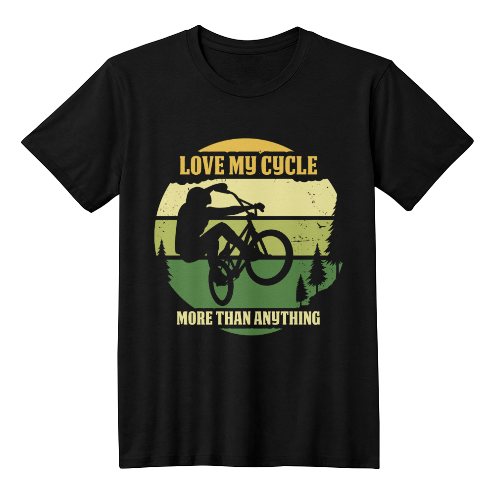 Love My Cycle More Than Anything T-Shirt, Cycling Gift