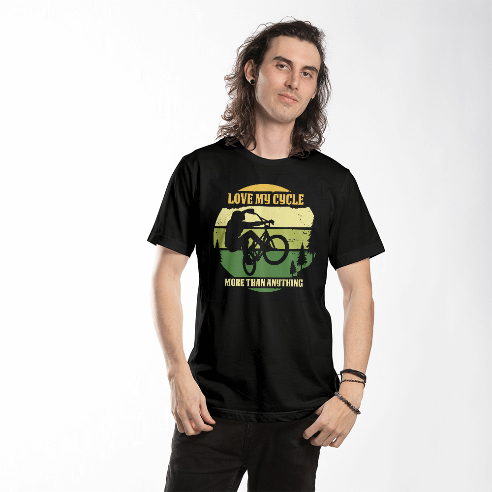 Love My Cycle More Than Anything T-Shirt, Cycling Gift