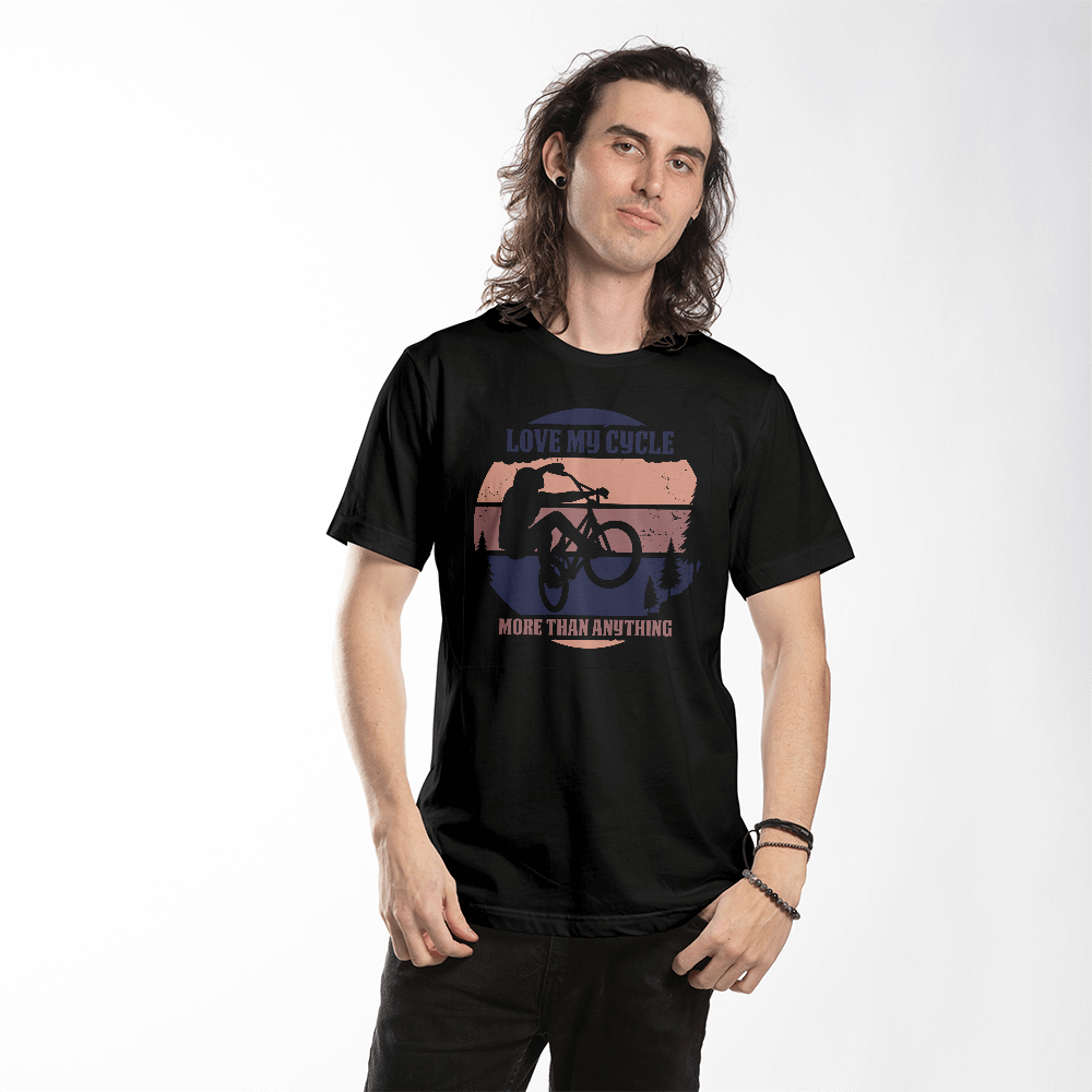 Love My Cycle More Than Anything T-Shirt, Cycling Gift