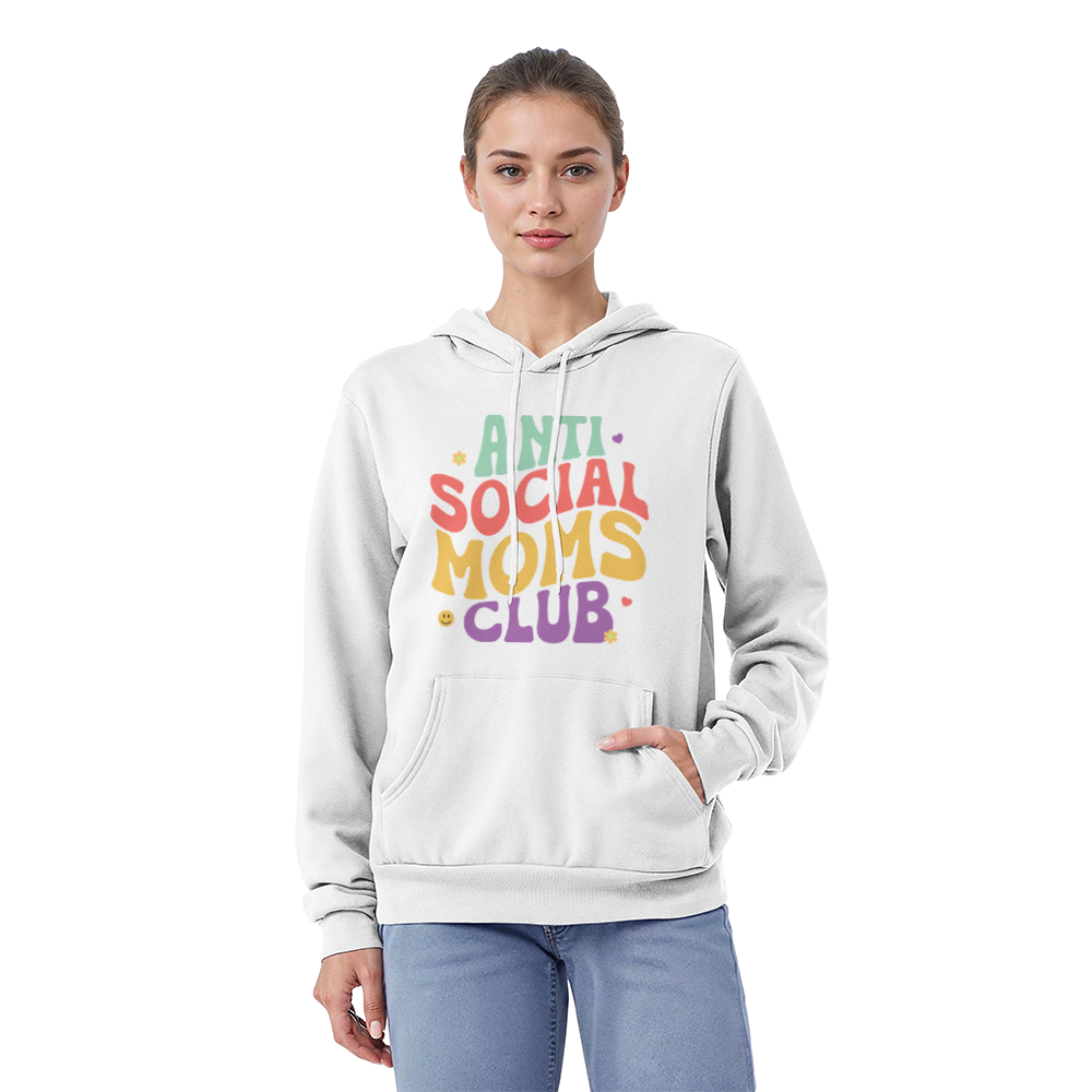 Anti Social Moms Club Hoodie, Funny Mom Gift