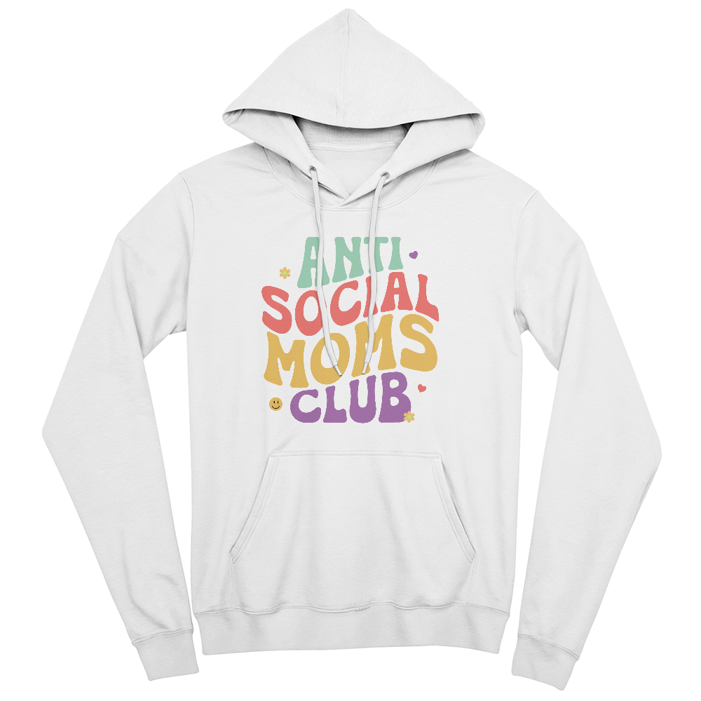 Anti Social Moms Club Hoodie, Funny Mom Gift