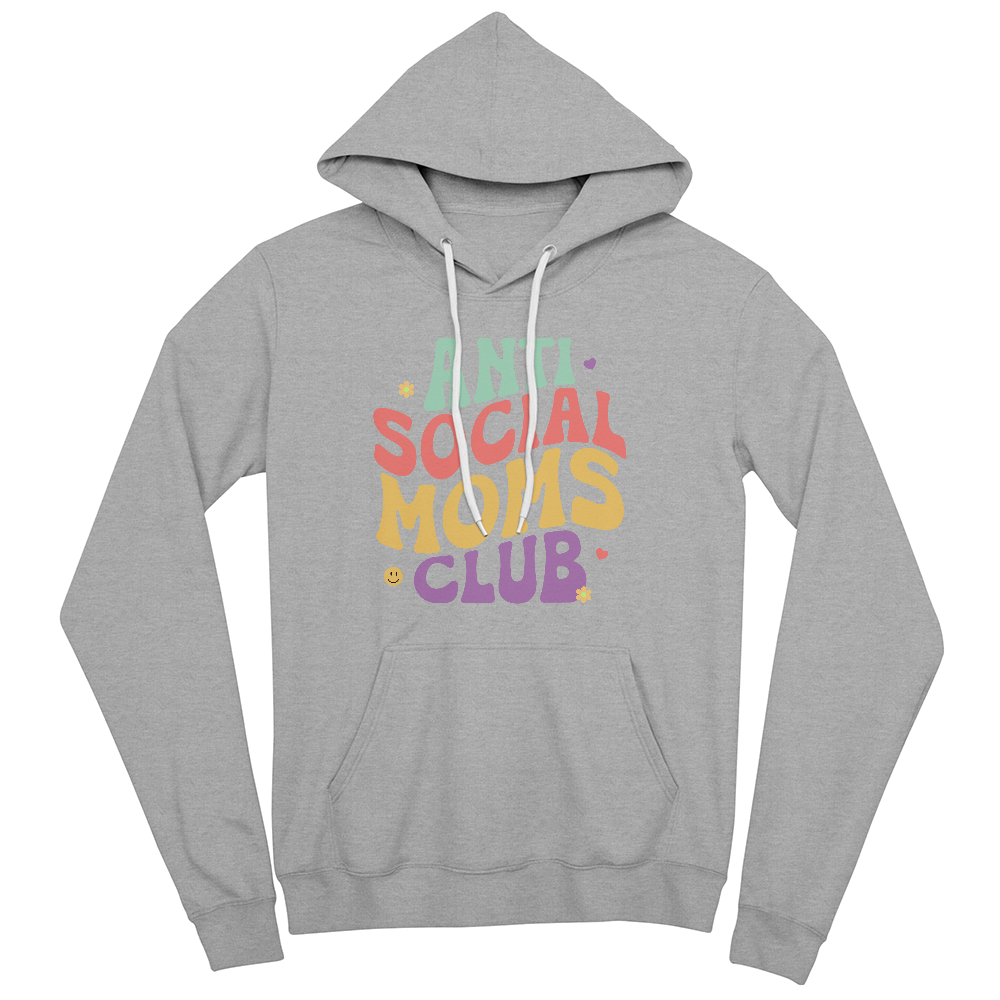 Anti Social Moms Club Hoodie, Funny Mom Gift