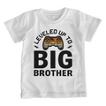 Leveled Up To Big Brother Youth T-Shirt, Gamer Shirt