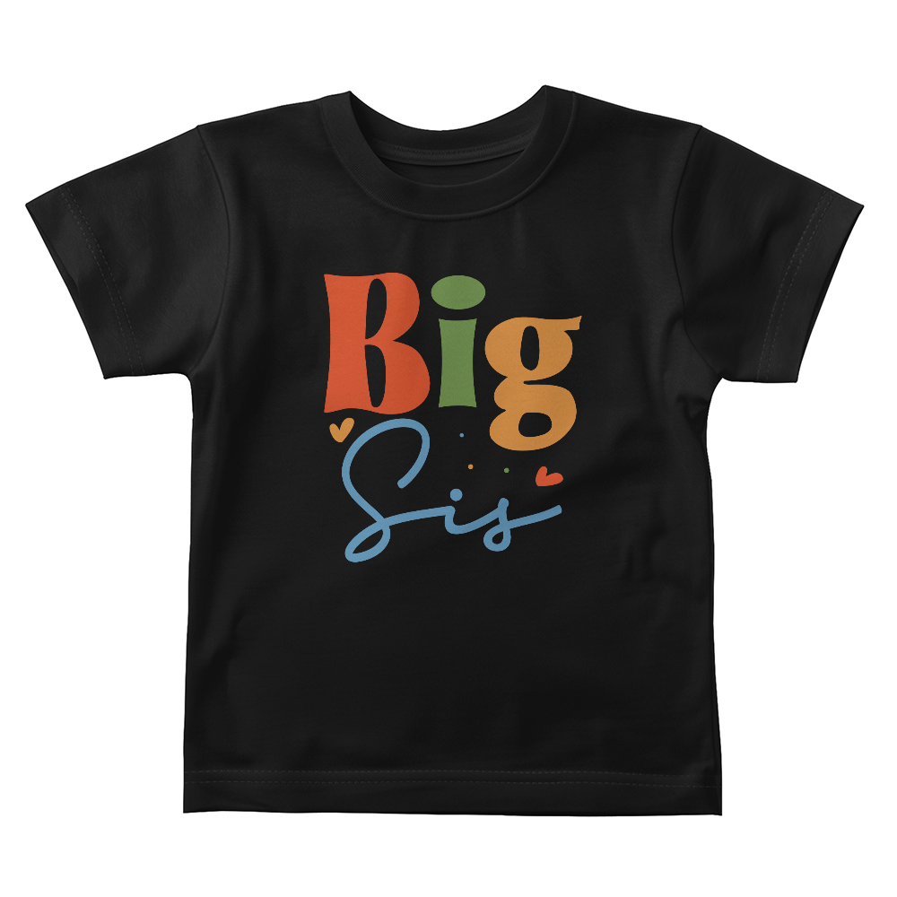 Big Sis Baby T-Shirt, Big Sister Announcement Shirt