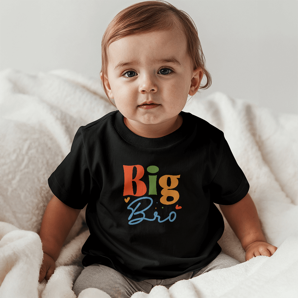 Big Bro Baby T-Shirt, Big Brother Announcement Shirt