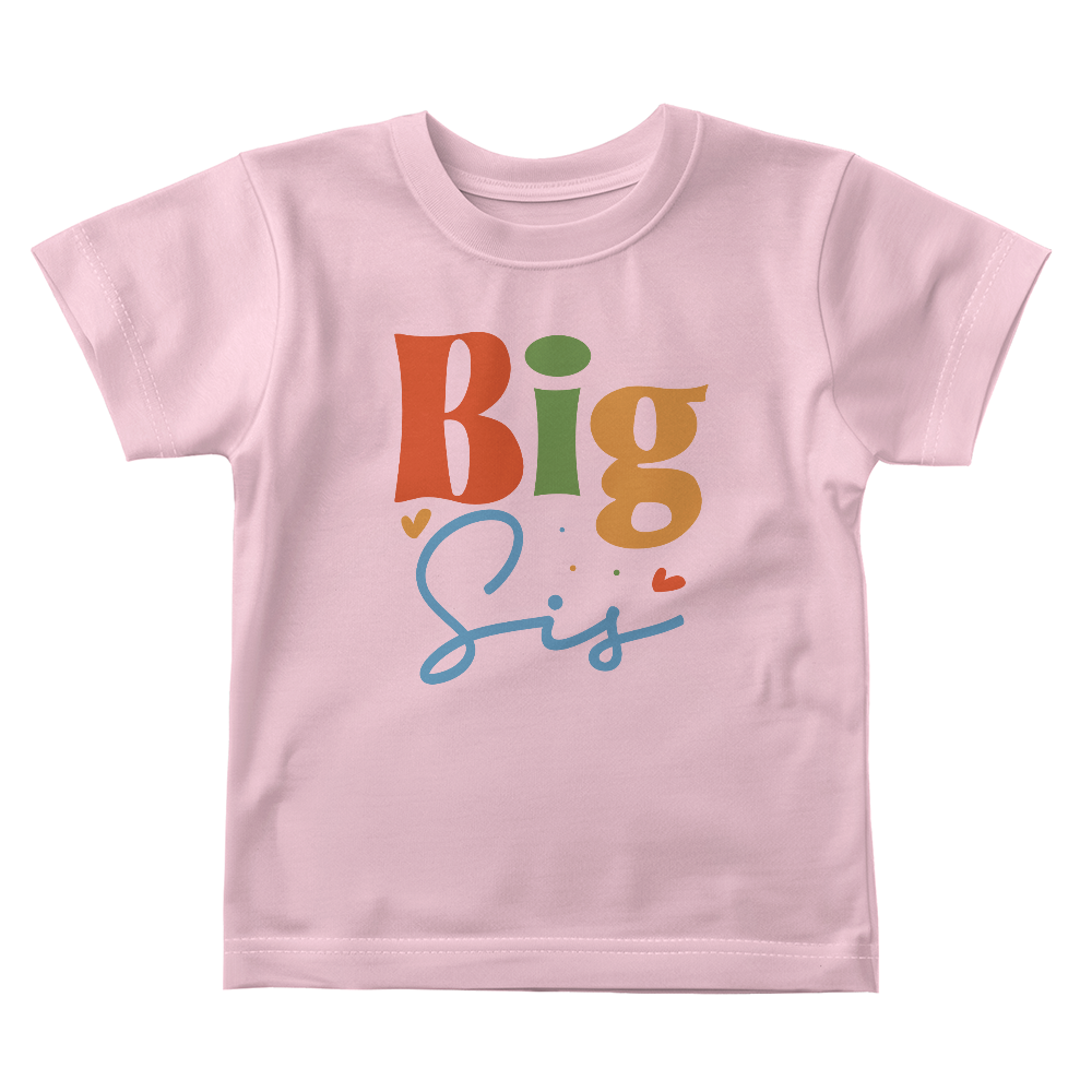 Big Sis Baby T-Shirt, Big Sister Announcement Shirt