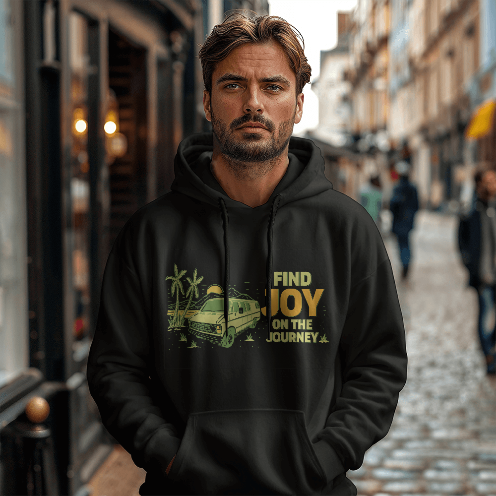 Find Joy On The Journey — Gildan 18500 Hoodie