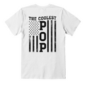 The Coolest Pop T-Shirt, Flag Back Print