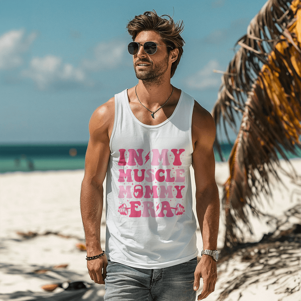 In My Muscle Mommy Era Tank Top, Gym Mom Gift
