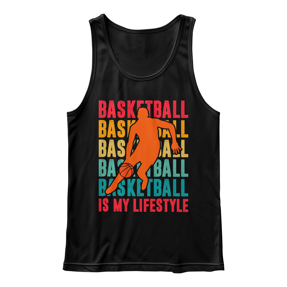 Basketball Is My Lifestyle Tank Top, Basketball Player Gift