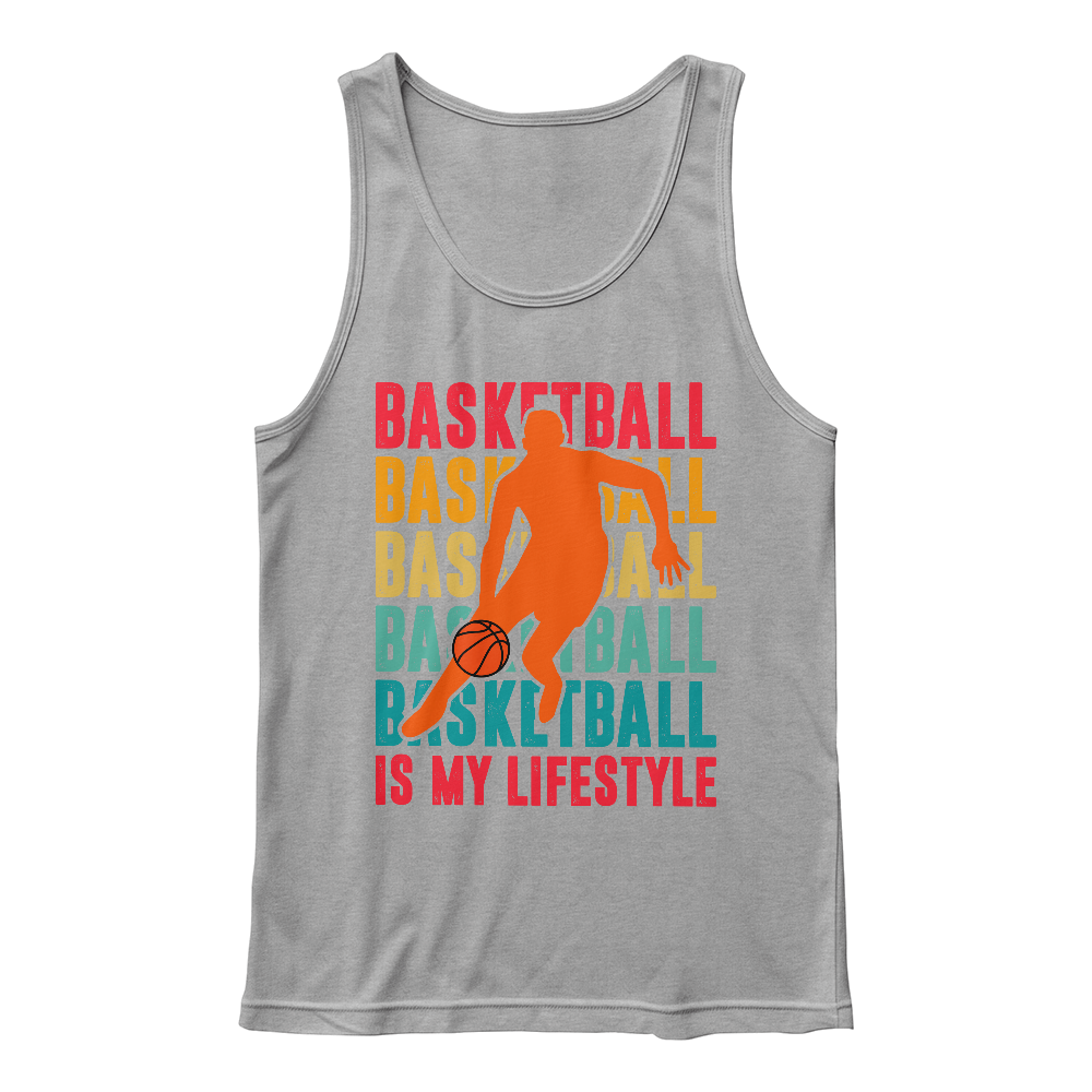 Basketball Is My Lifestyle Tank Top, Basketball Player Gift