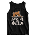 Adventure In The Wild Kids Tank Top, Bear Cub Shirt