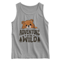 Adventure In The Wild Kids Tank Top, Bear Cub Shirt