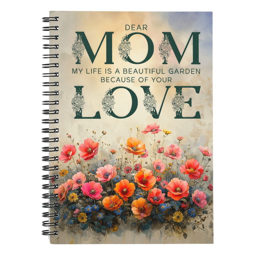 Dear Mom — Spiral Notebook