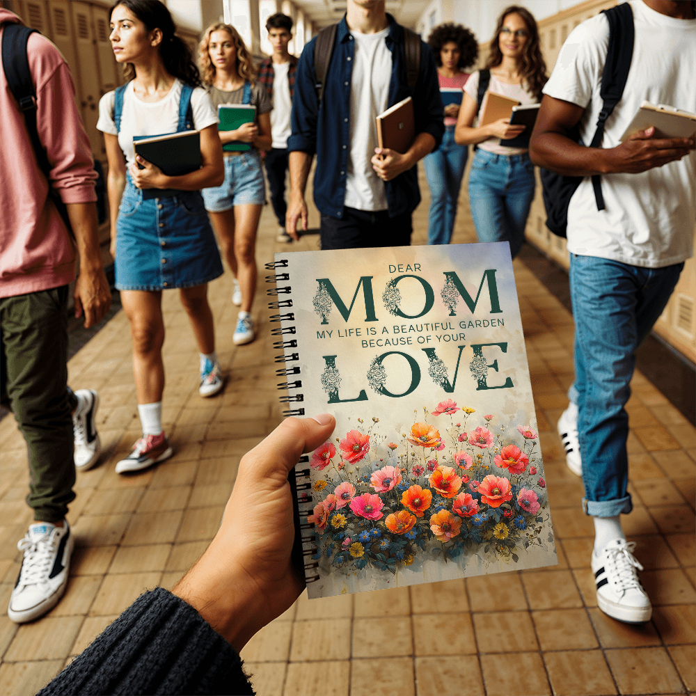 Dear Mom — Spiral Notebook