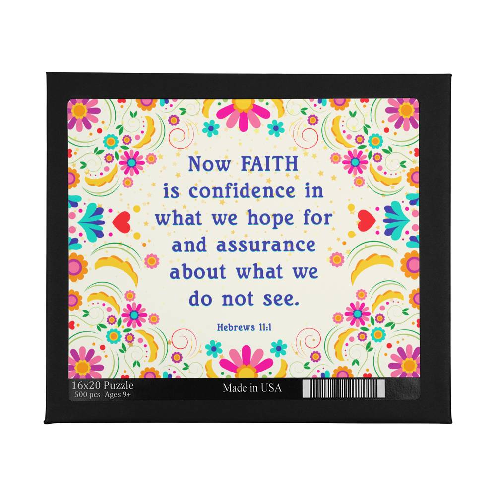 Now Faith — Jigsaw Puzzle, 16 x 20