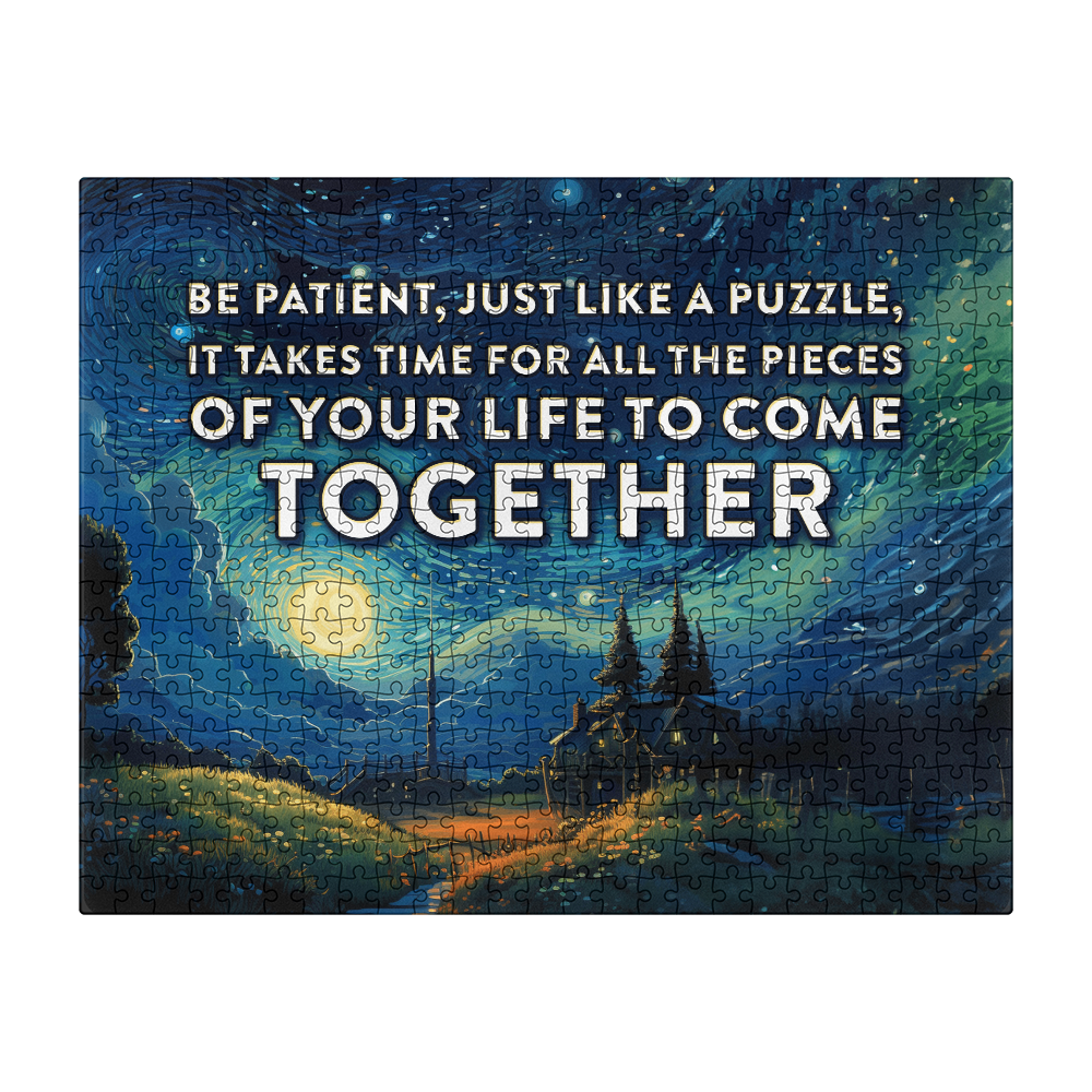 Be Patient — Jigsaw Puzzle, 16 x 20