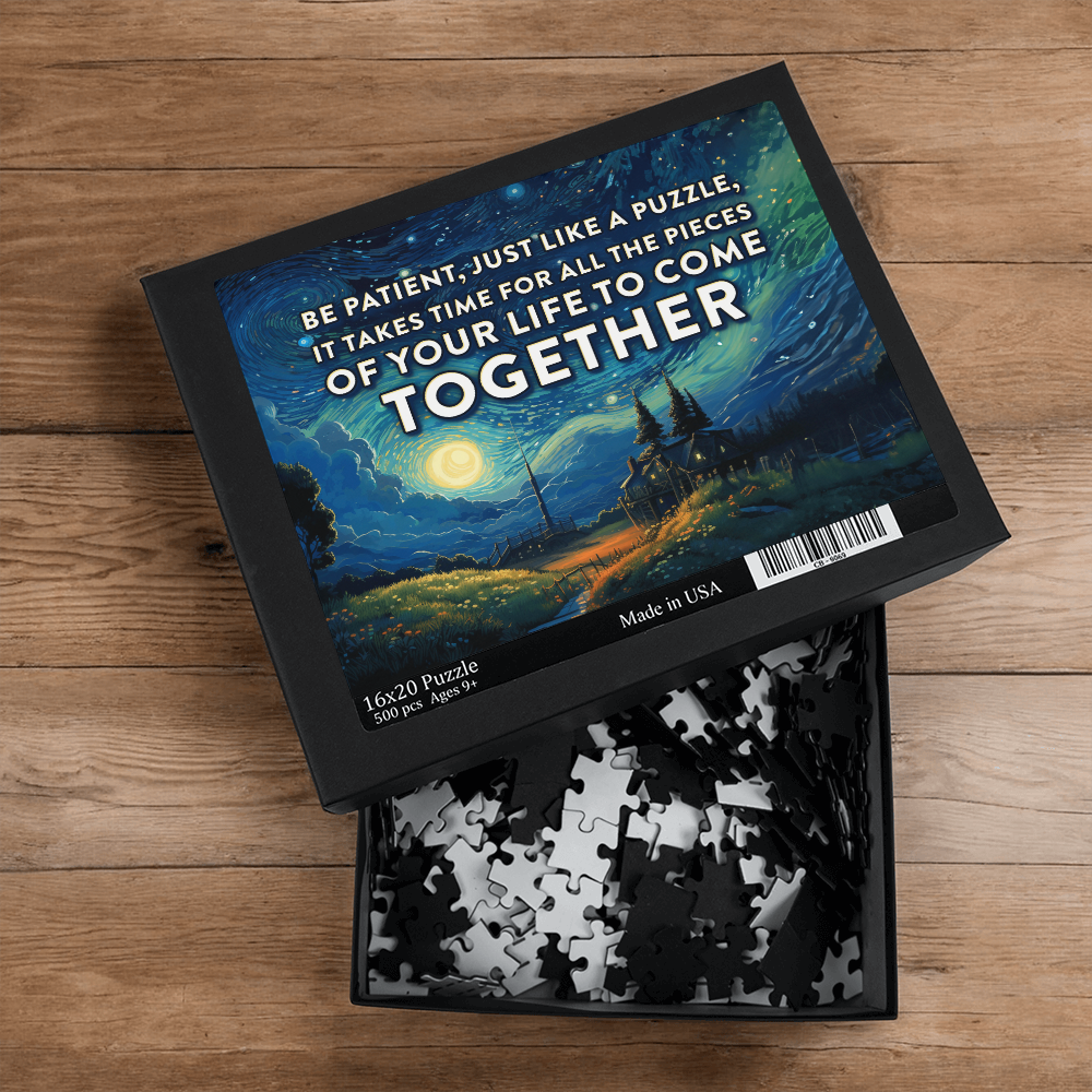 Be Patient — Jigsaw Puzzle, 16 x 20