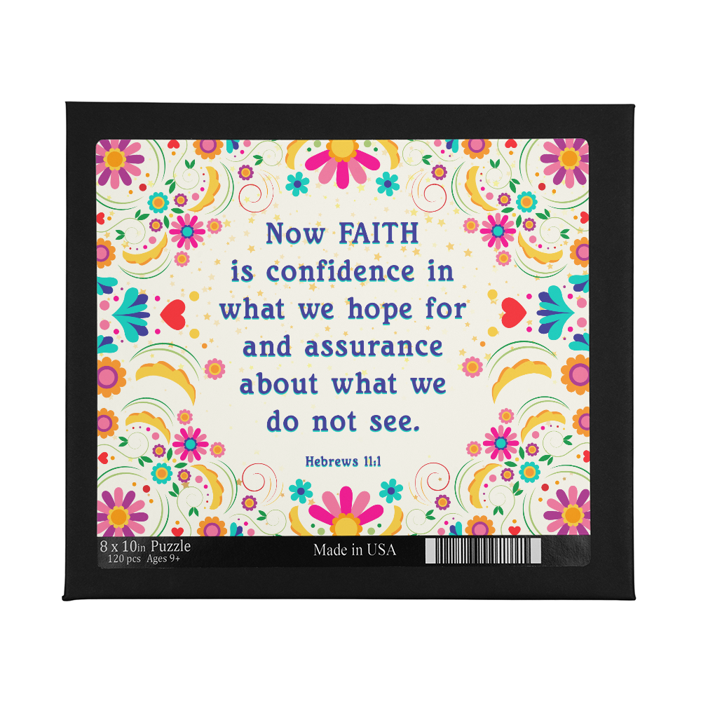 Now Faith — Jigsaw Puzzle, 8 x 10