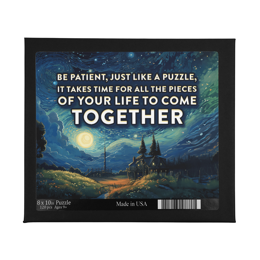Be Patient — Jigsaw Puzzle, 8 x 10