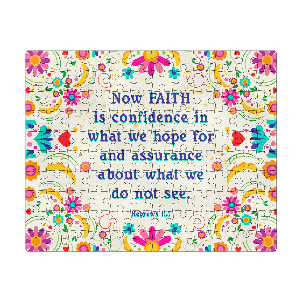 Now Faith — Jigsaw Puzzle, 8 x 10