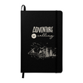 Adventure Is Calling - Leather Bound Journal, Black