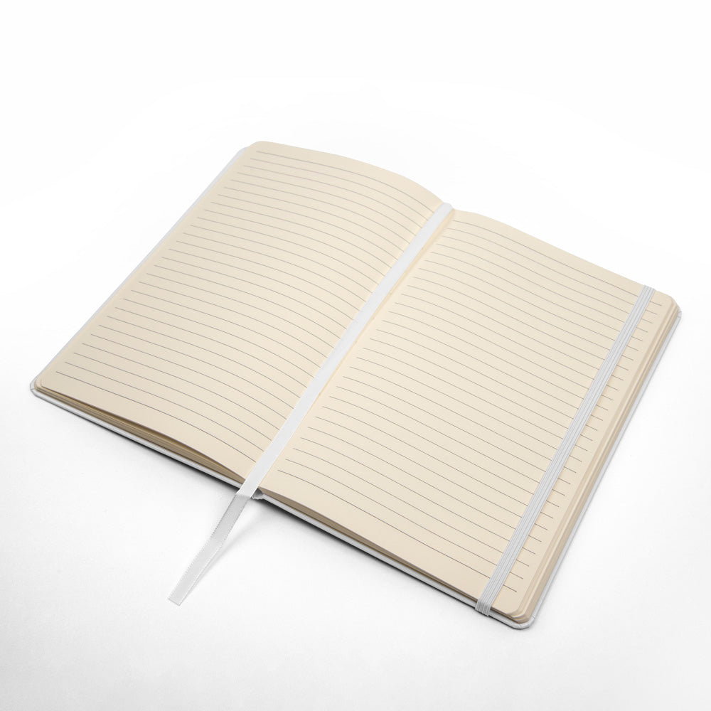 Adventure Is Calling - Leather Bound Journal, White