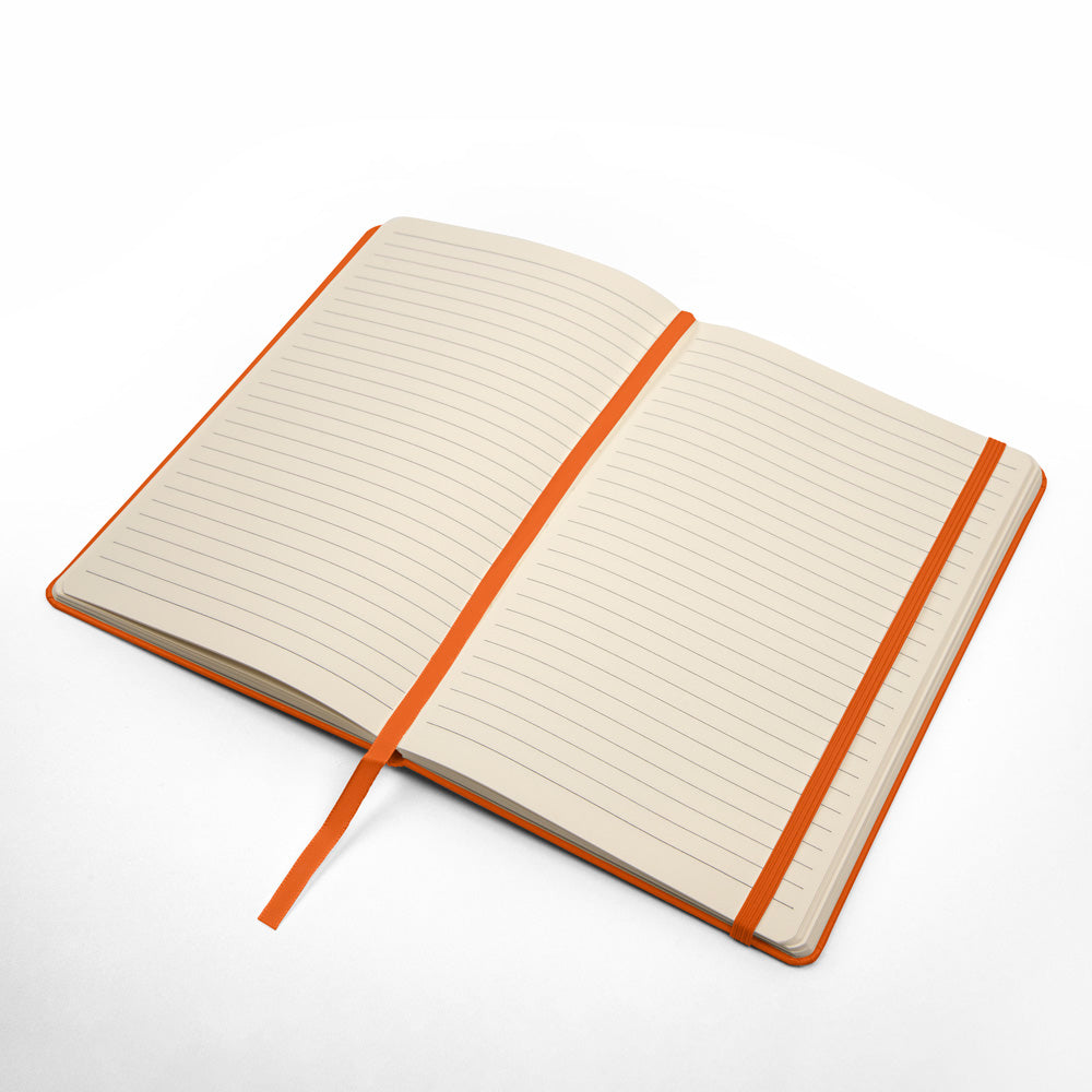Do Everything In Love - Leather Bound Journal, Orange