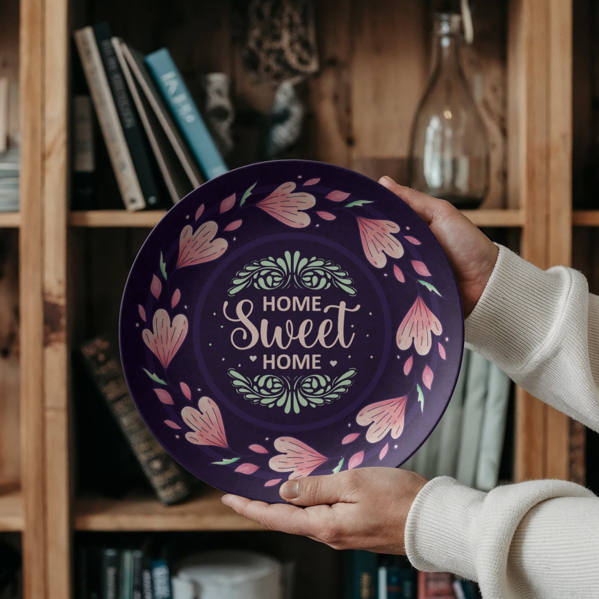 Home Sweet Home Dinnerware Plate, Housewarming Gift