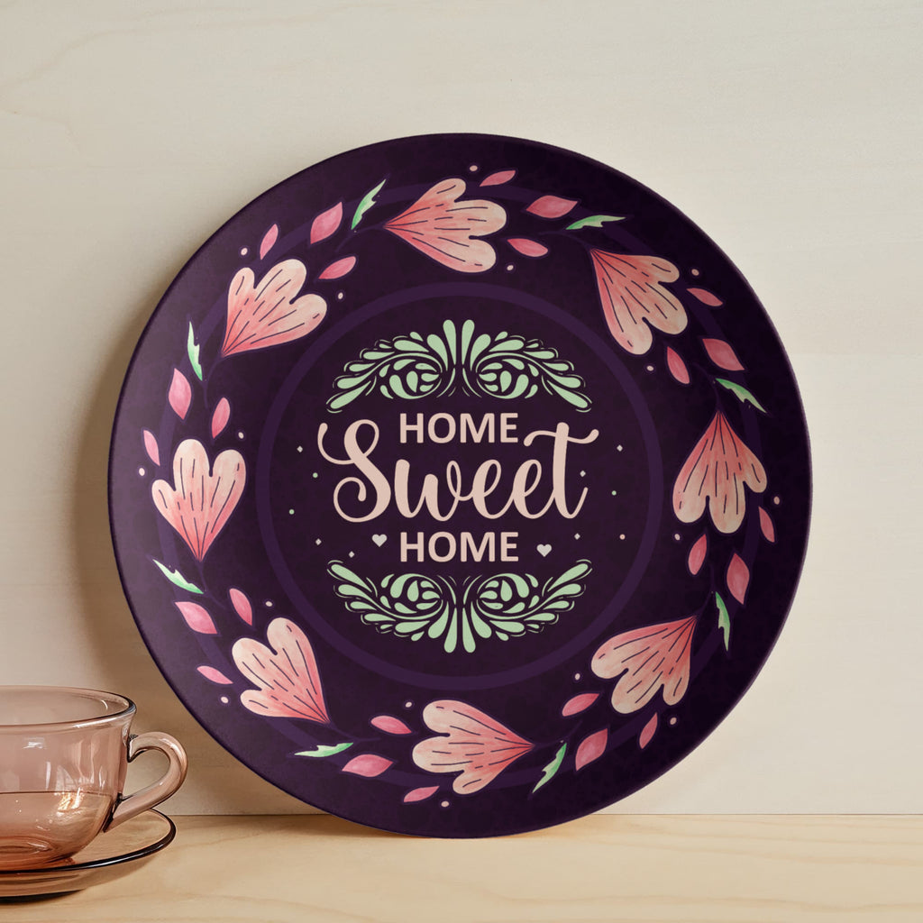 Home Sweet Home Dinnerware Plate, Housewarming Gift
