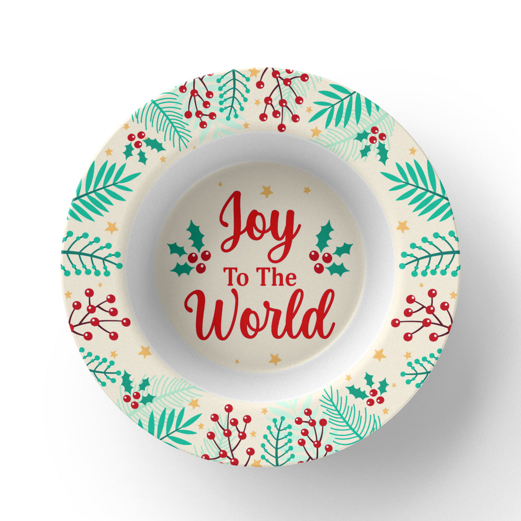 Joy To The World Dinnerware Bowl, Christmas Gift