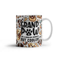Grandpaw Like A Regular Grandpa But Cooler Coffee Mug 11oz, Dog Grandpa Gift, Funny Christmas Gift for Grandpa