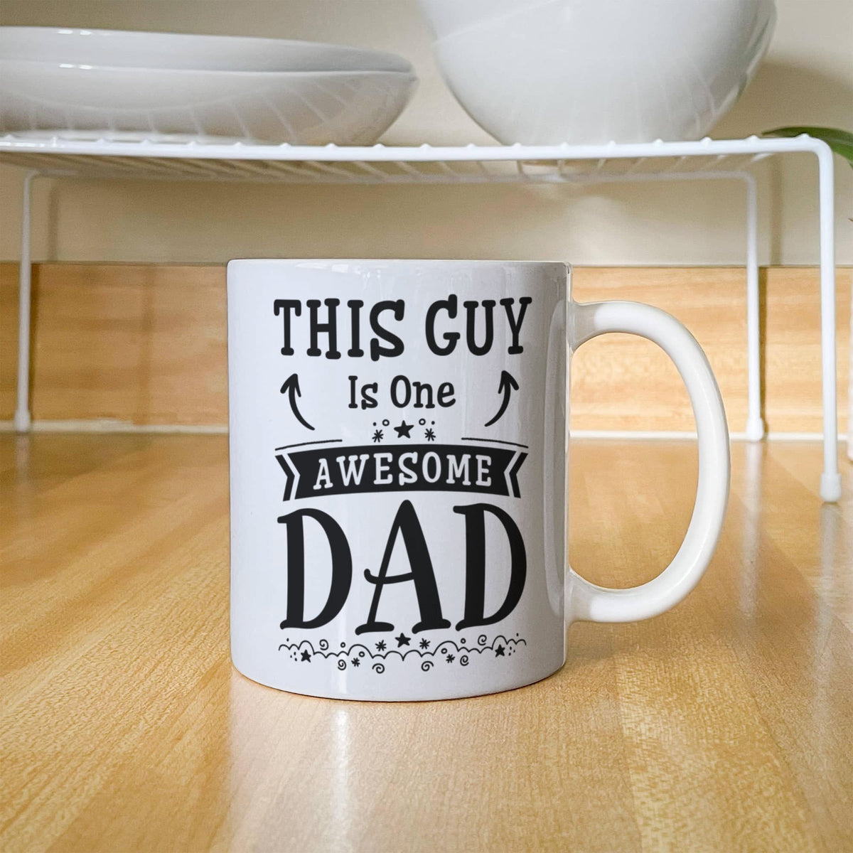This Guy Is One Awesome Dad Coffee Mug, Funny Dad Gift