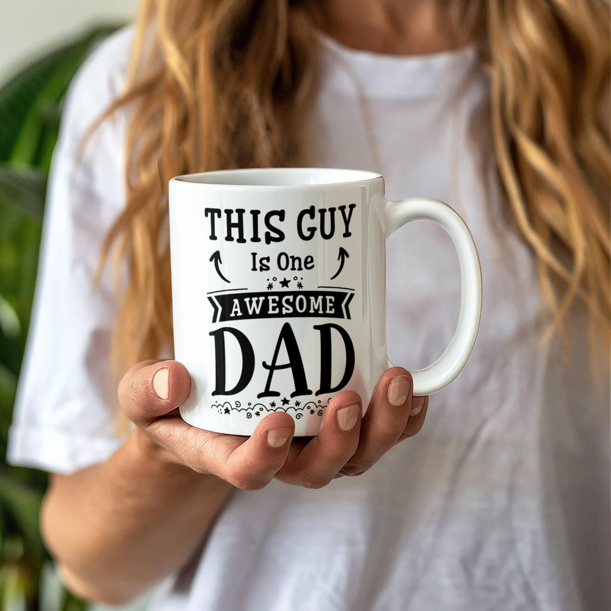 This Guy Is One Awesome Dad Coffee Mug, Funny Dad Gift