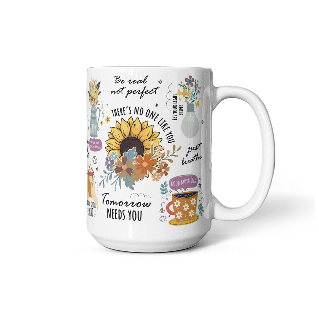 Positive Affirmation Coffee Mug, Motivational Gift For Her