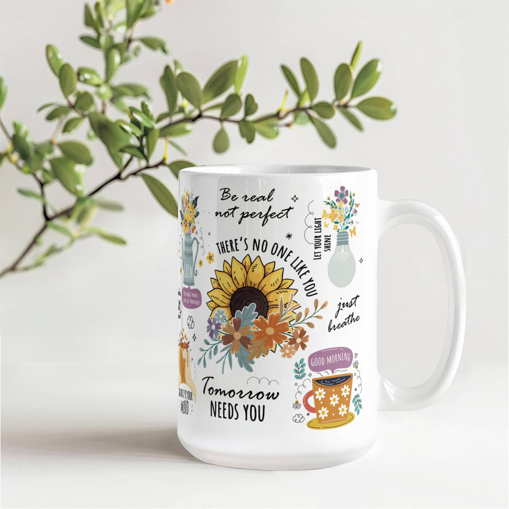 Positive Affirmation Coffee Mug, Motivational Gift For Her