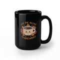 Leaf Me Alone I'm Brewing Coffee Mug, Funny Fall Gift
