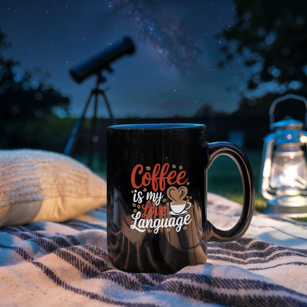 Coffee Is My Love Language Coffee Mug, Coffee Lover Gift