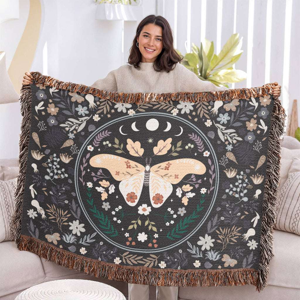 Butterfly Dreams & Memories — Heirloom Woven Blanket