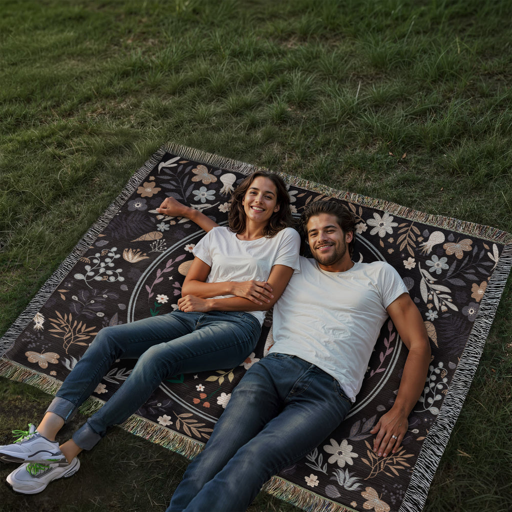 Butterfly Dreams & Memories — Heirloom Woven Blanket