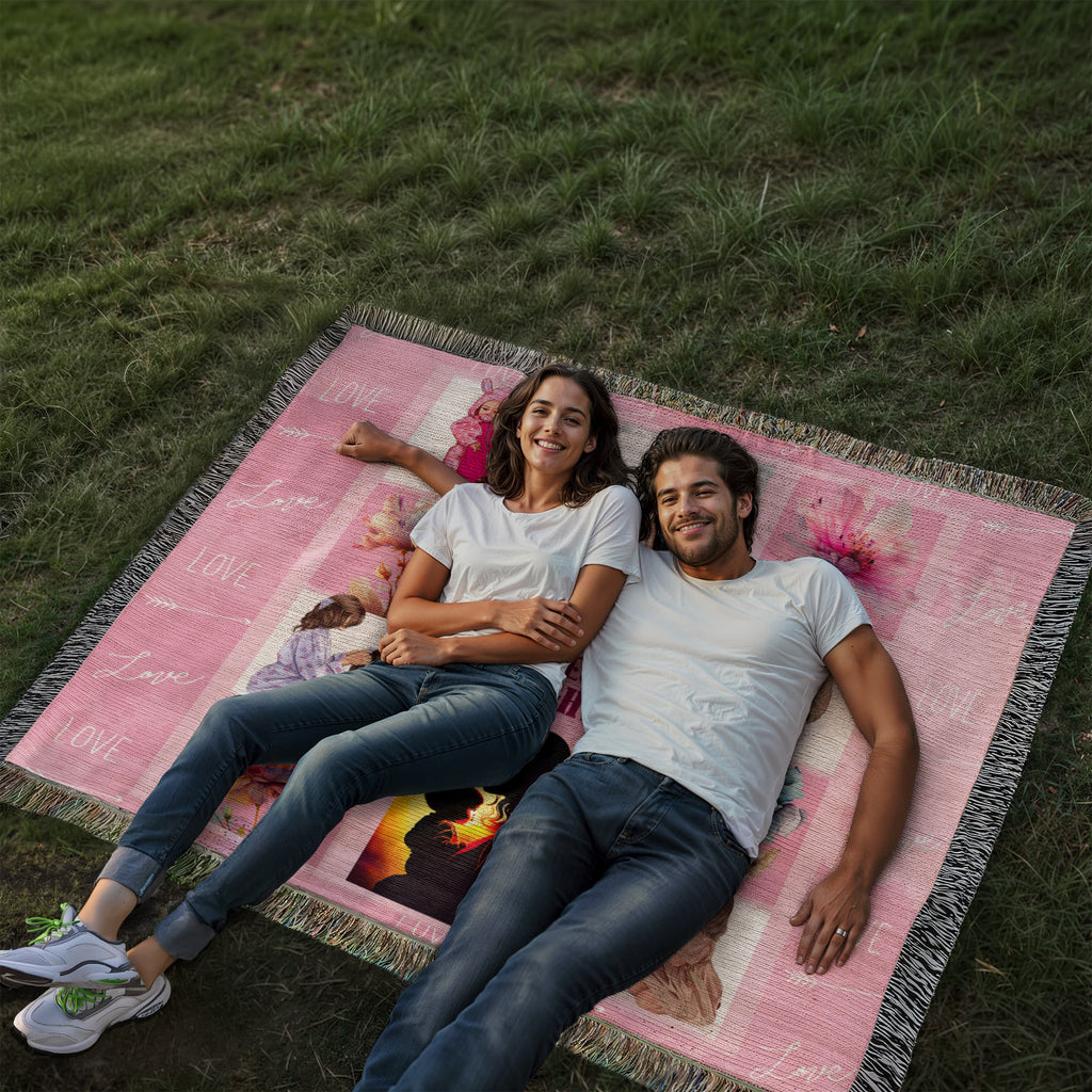 To My Daughter, Believe In Yourself — Heirloom Woven Blanket